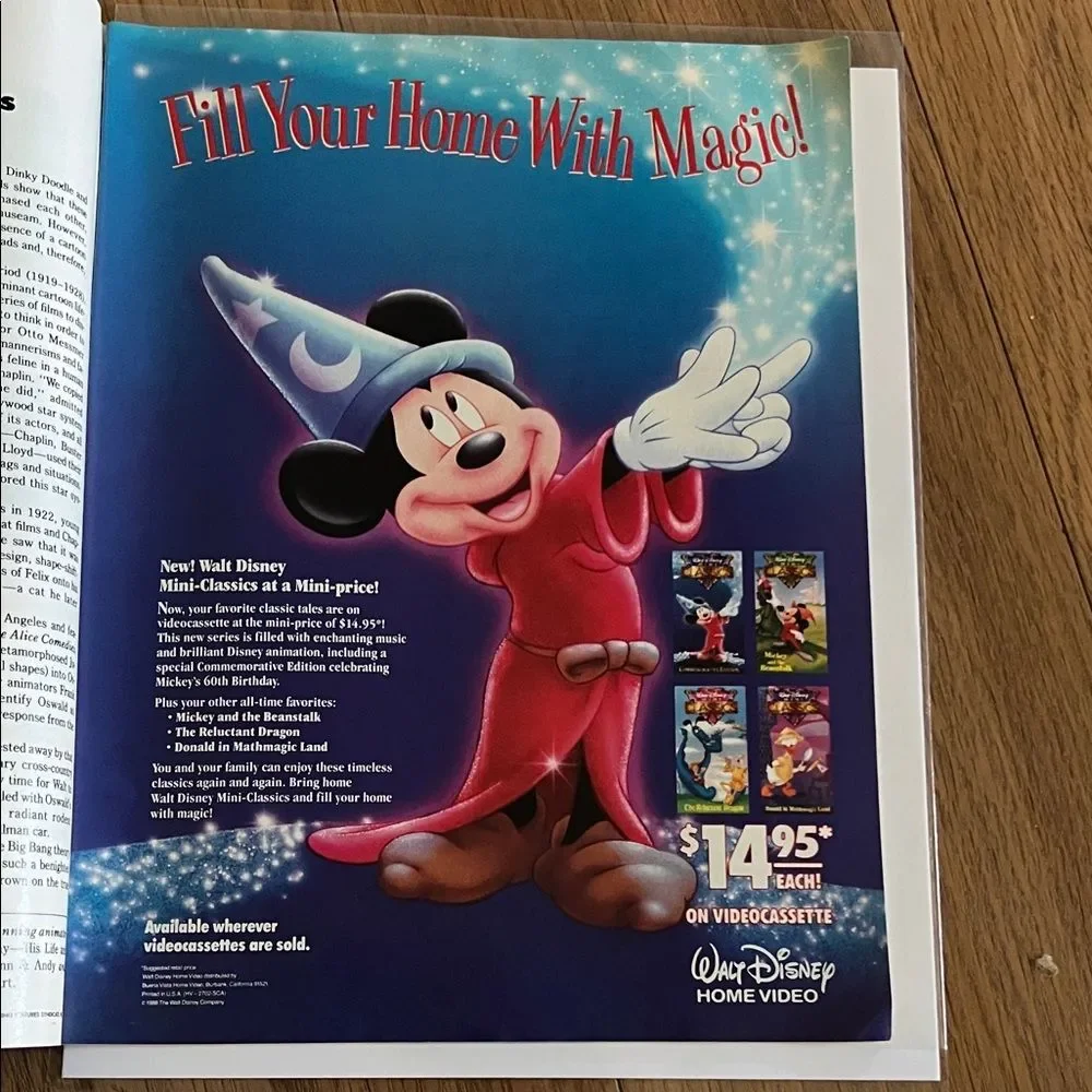 #0994+ Mickey Mouse Sixty Commemorative Magazine